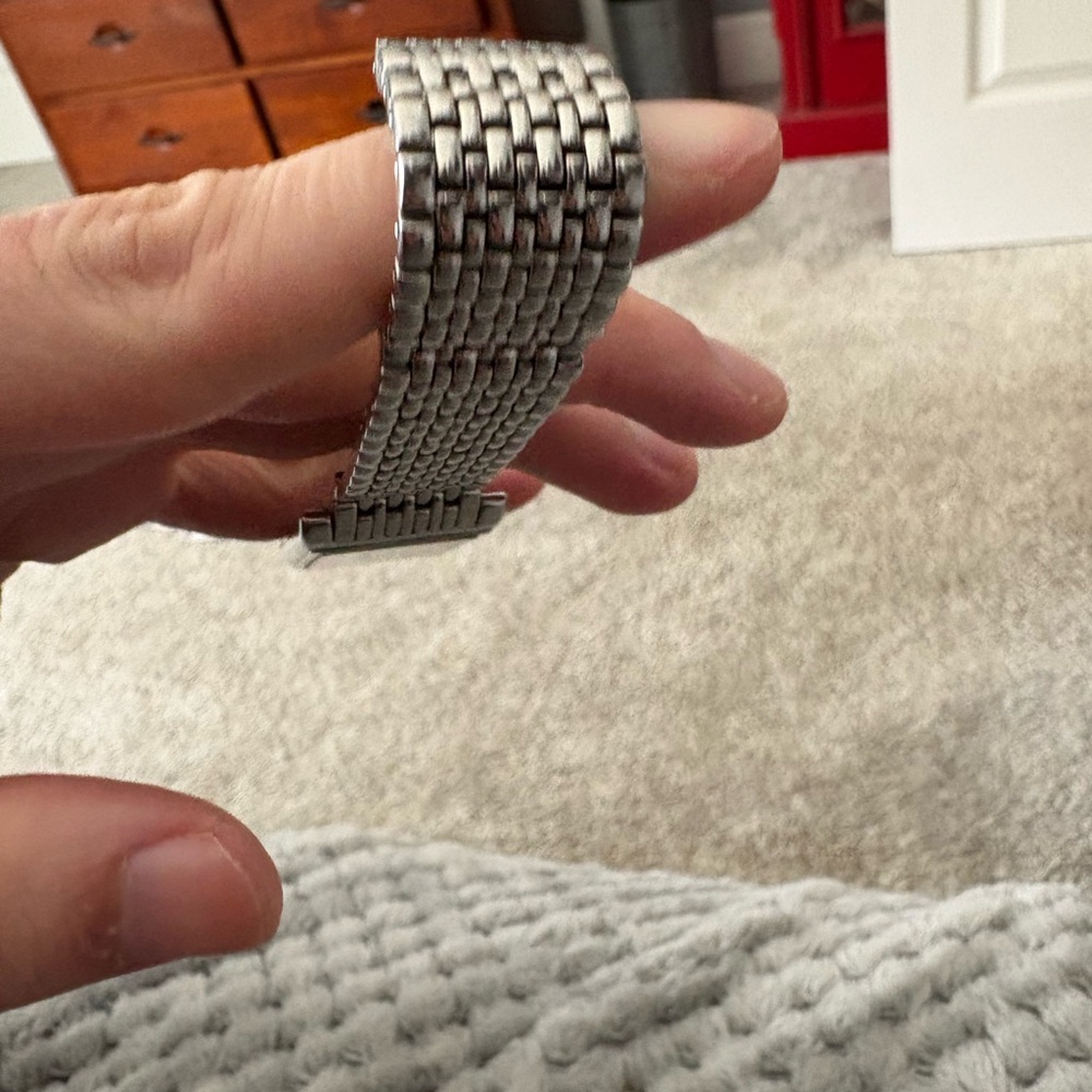 Colibri Silver Rectangular Watch - image 4